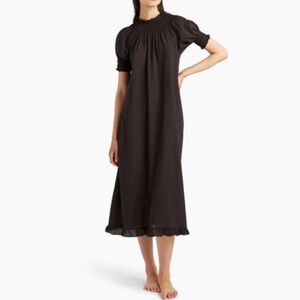 Hill House Black Midi Dress